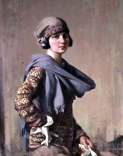 The Fair Isle Jumper by Stanley Cursiter 1923